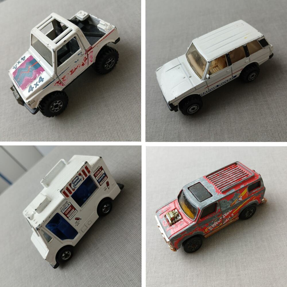 vintage lot 15 diecast toy cars Hot Wheels Matchbox Kenner 1977 80s 90s y2k - Picture 2 of 8